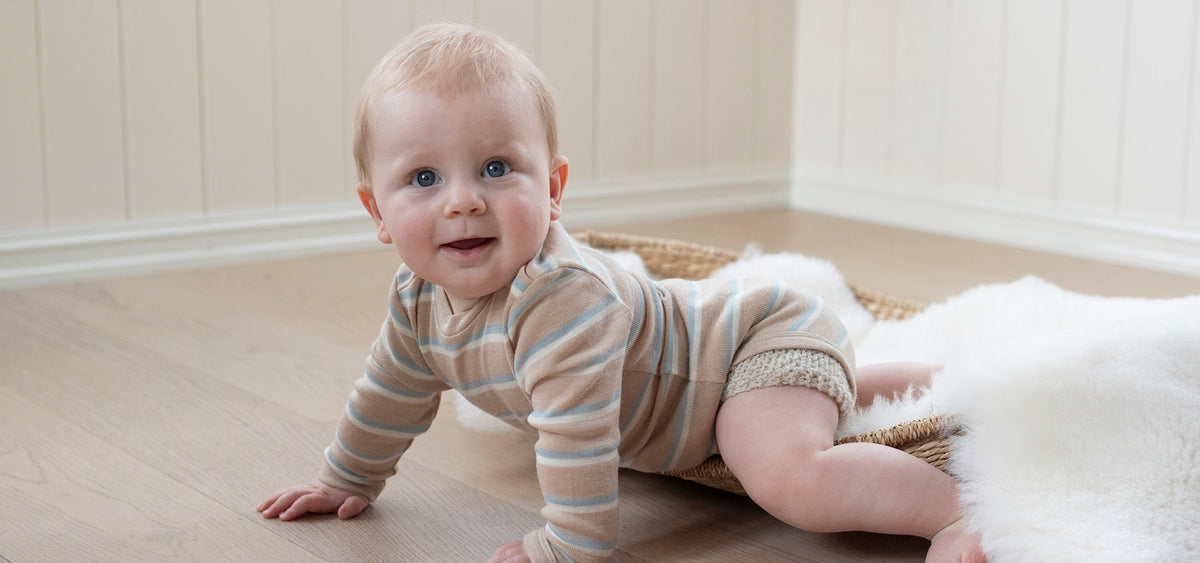 Ull, bomull eller bambus til babyen?