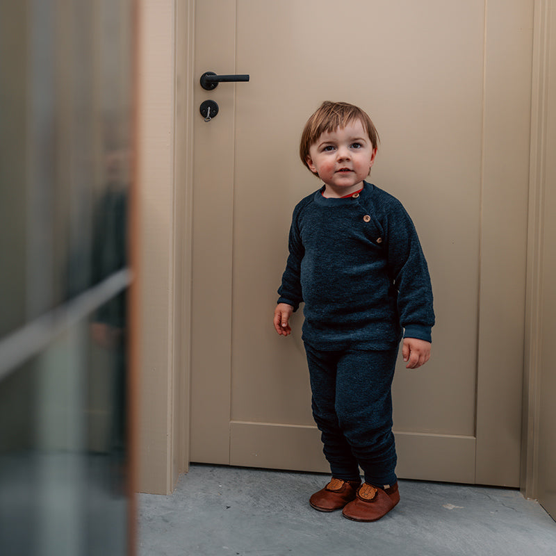 Babygenser i ullfrotté