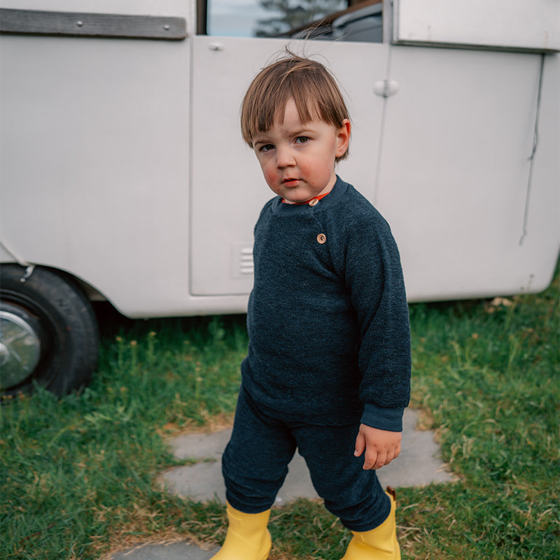Babygenser i ullfrotté