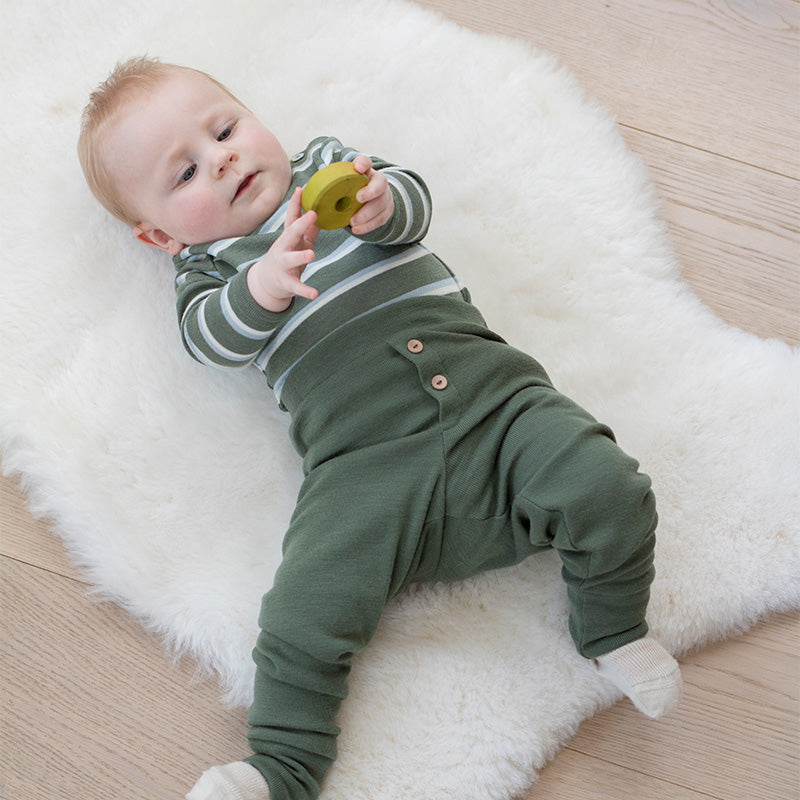 Babybukse i ull