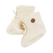 Babysokker i ullfleece  Natur