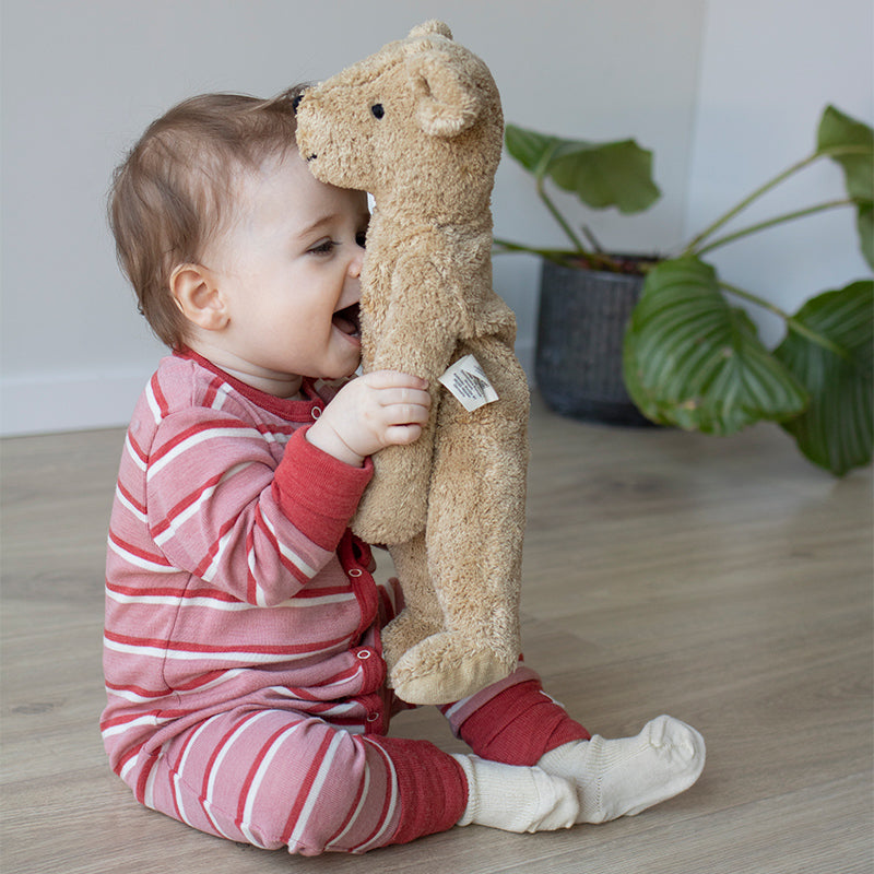 Teddybjørn i bomull ca 40 cm