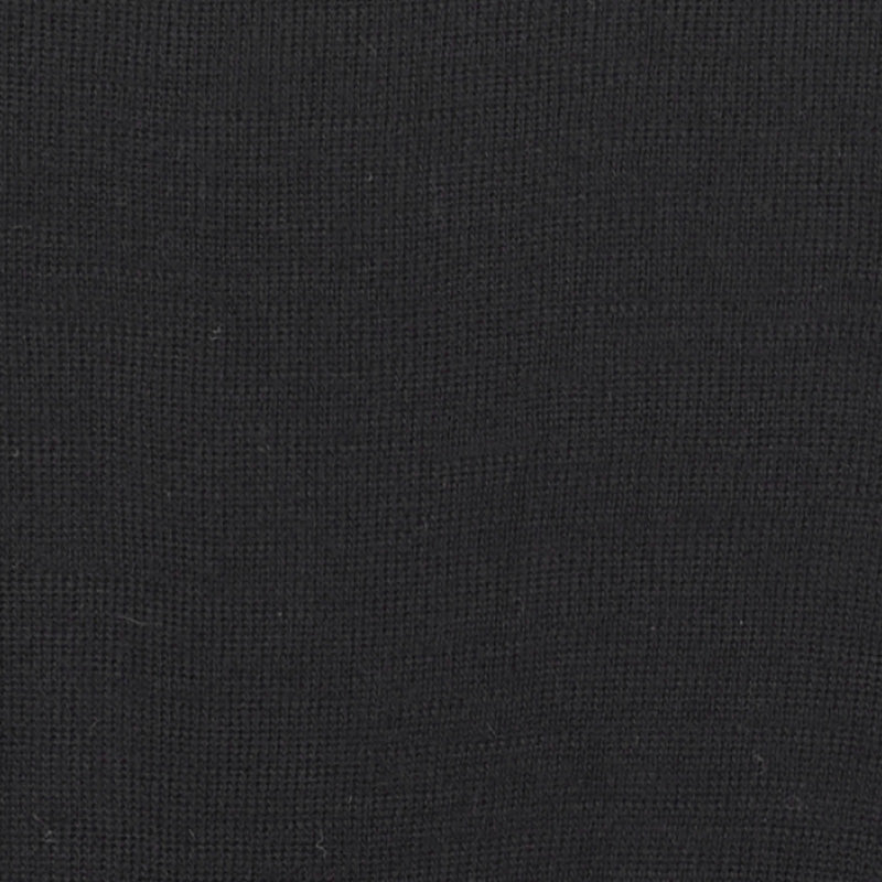 løs genser i ull - svart - swatch