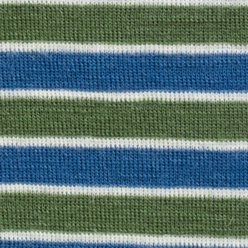 Ullbody  - Dongeriblå/Olivin/Natur - swatch