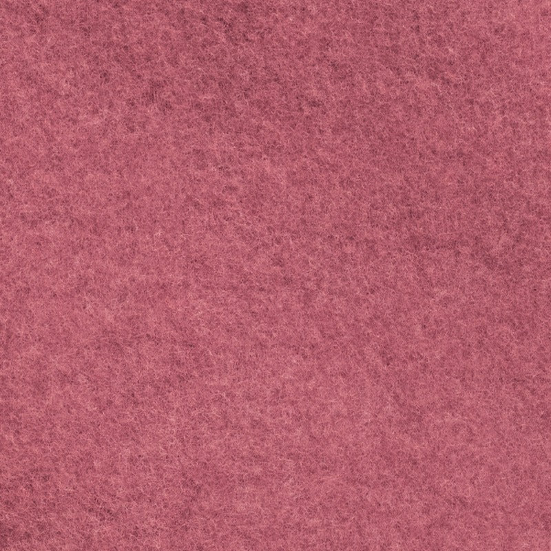 Hel dress i ullfleece  - Mørk rose - swatch