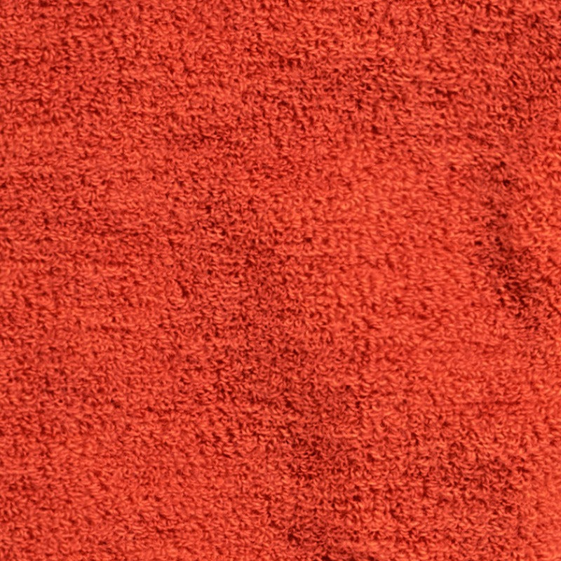 Babygenser i ullfrotté - Høstrød - swatch