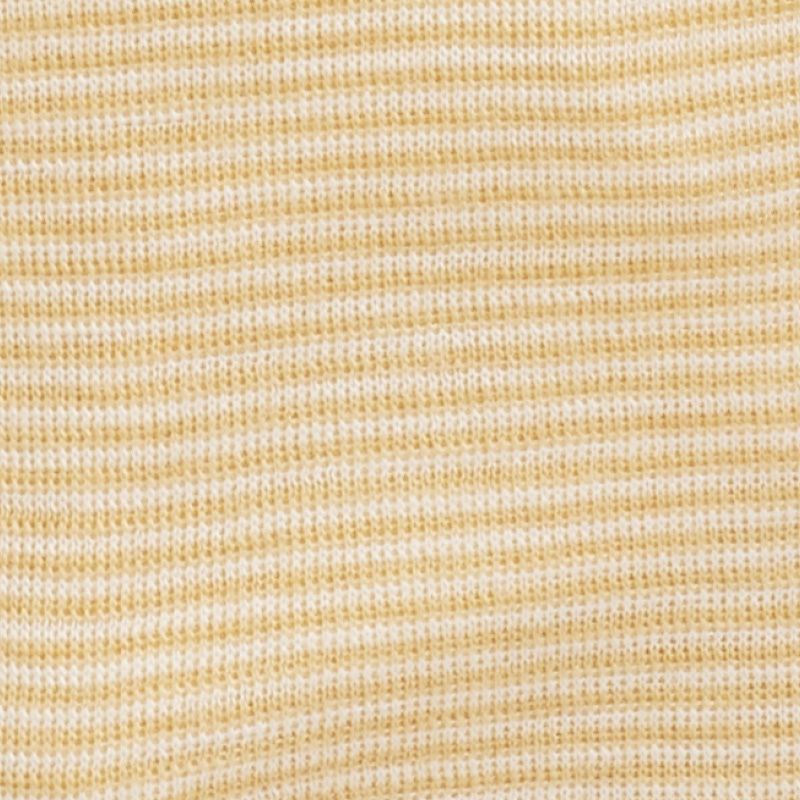 Hel dress i ull med silke  - Strågul/natur - swatch