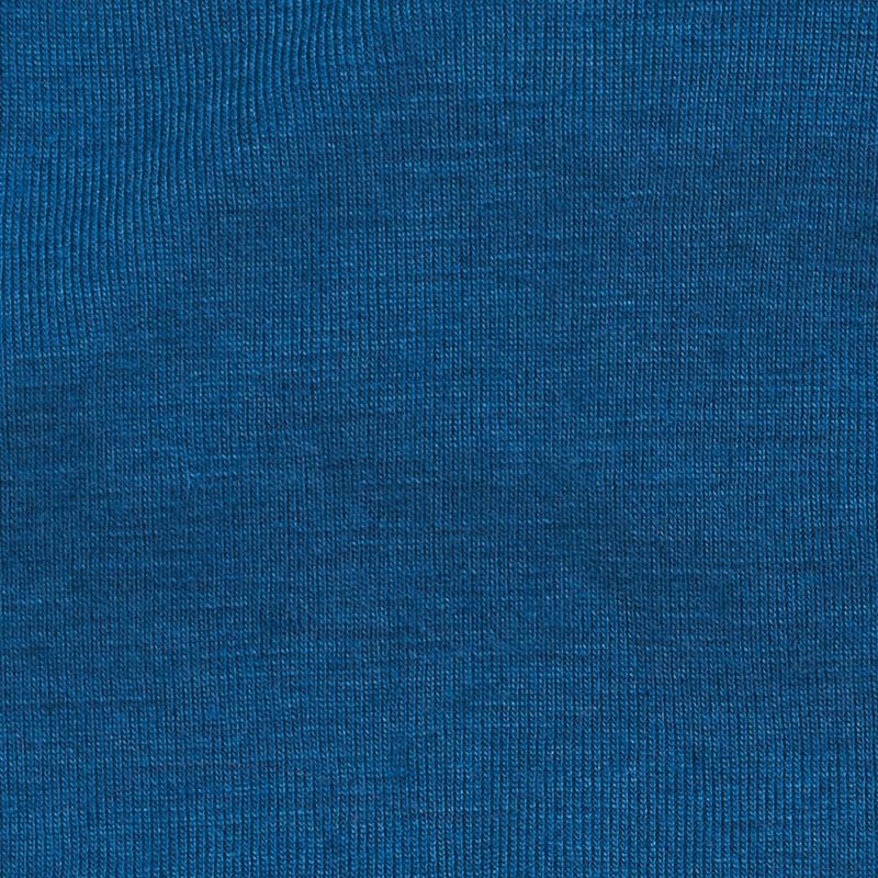 Herrelongs i ull med silke - Dongeriblå - swatch
