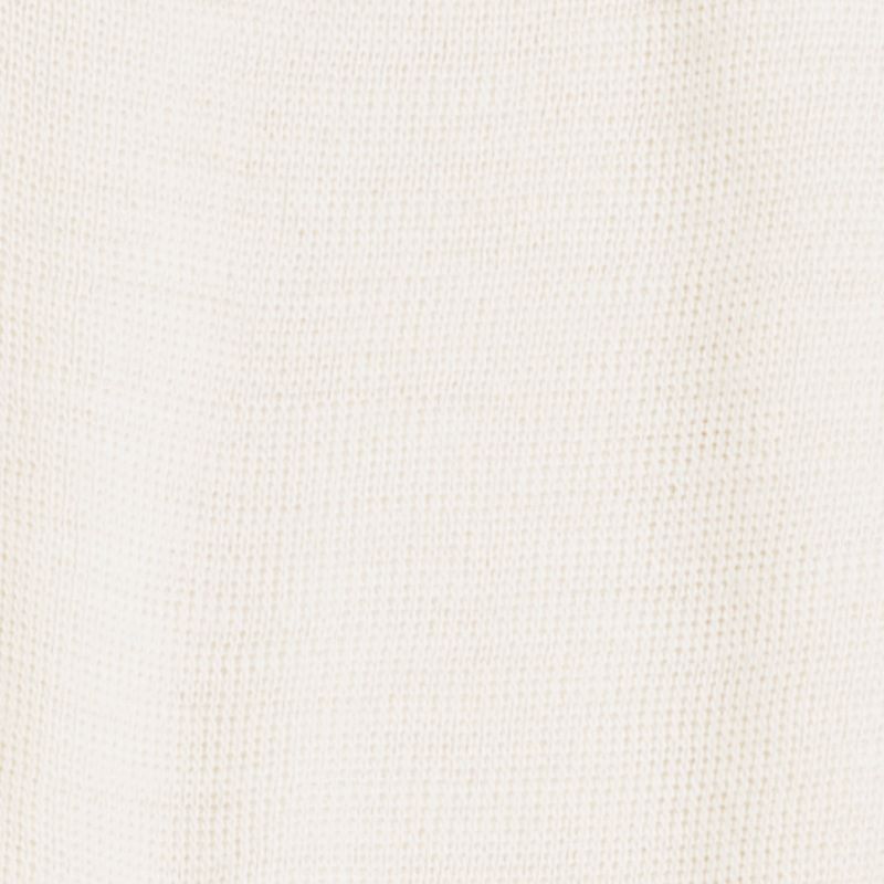 Singlet i ull med silke unisex - Natur - Hvit/natur - swatch